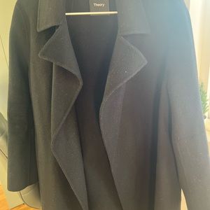Theory Cashmere!! Clairene Jacket in Double-Face Wool-Cashmere